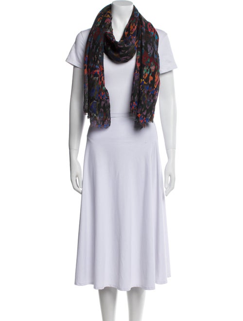 Marcell Von Berlin Wool Printed Scarf