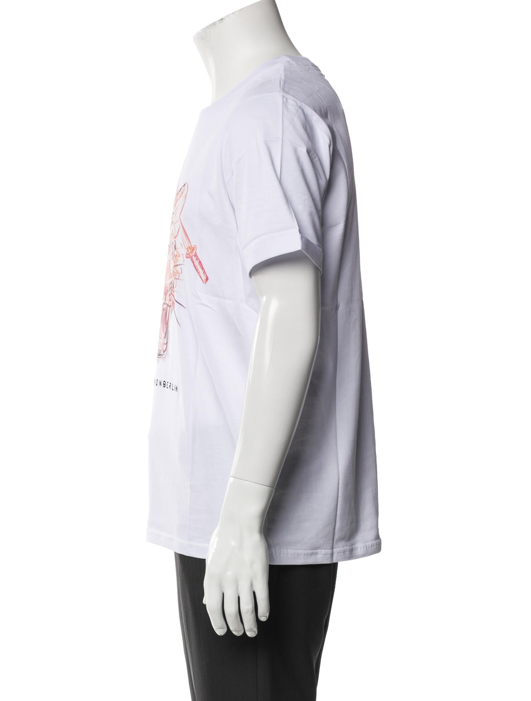 Marcell Von Berlin Graphic Print Crew Neck T-Shirt w/ Tags