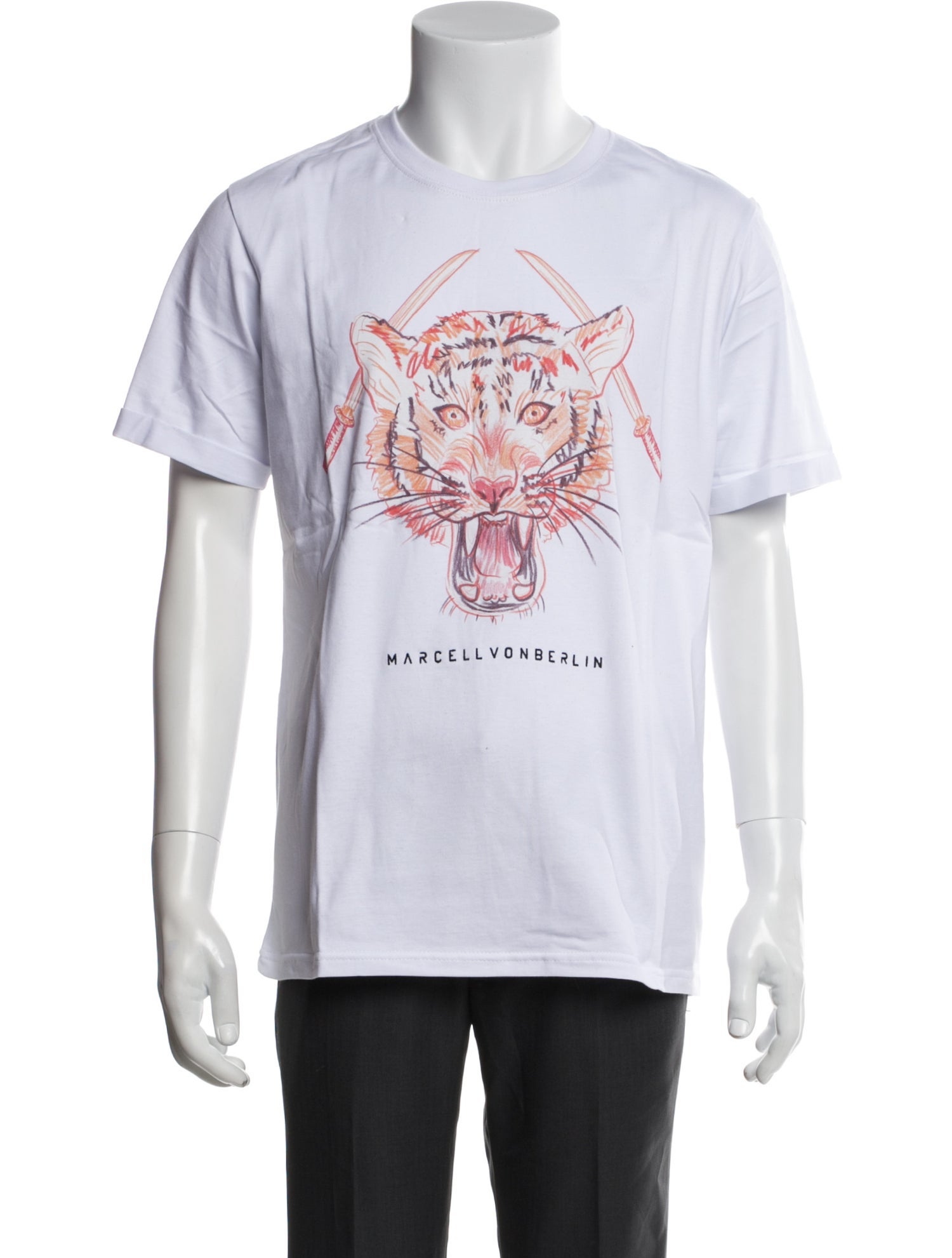 Marcell Von Berlin Graphic Print Crew Neck T-Shirt