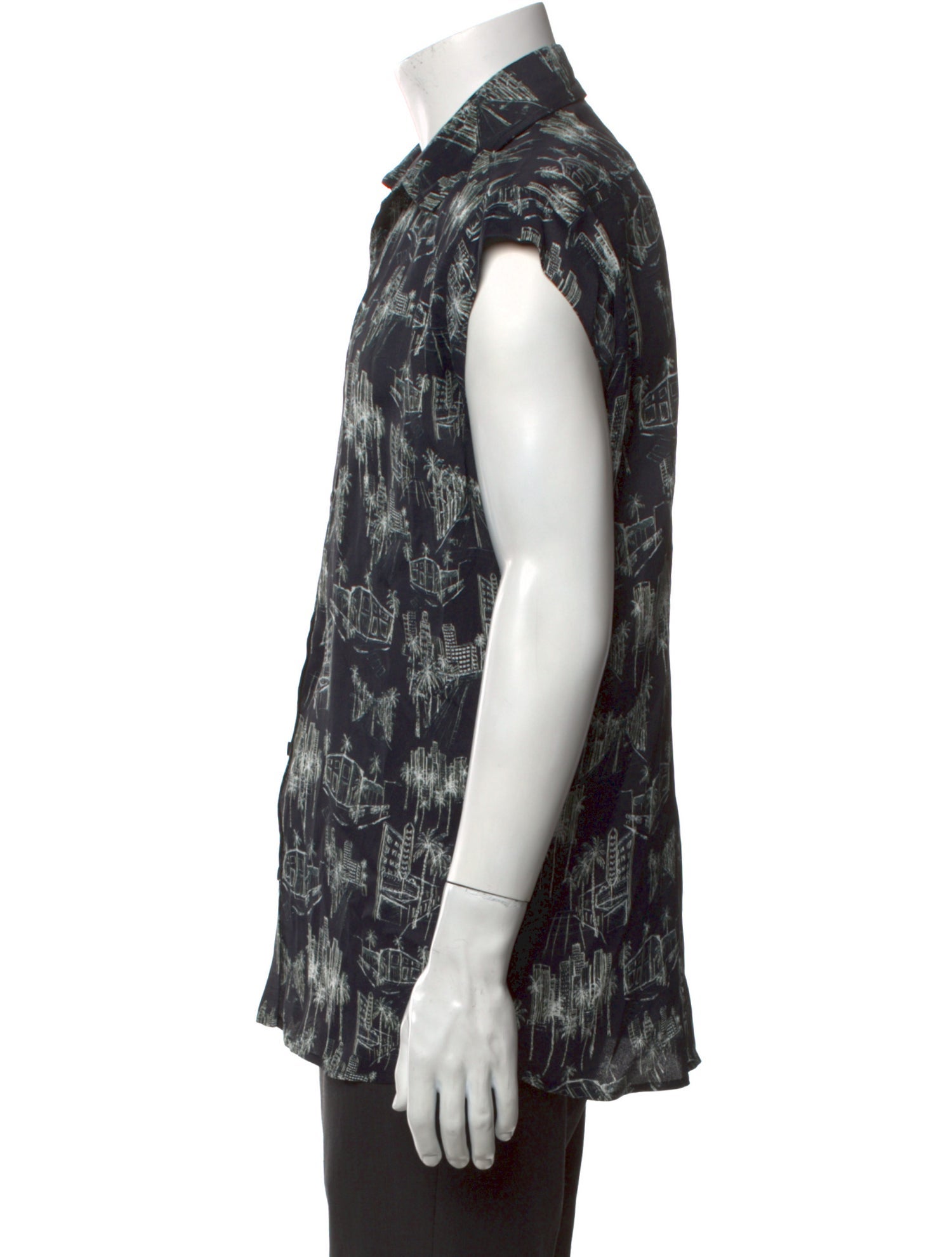 Marcell Von Berlin Floral Print Short Sleeve Shirt w/ Tags