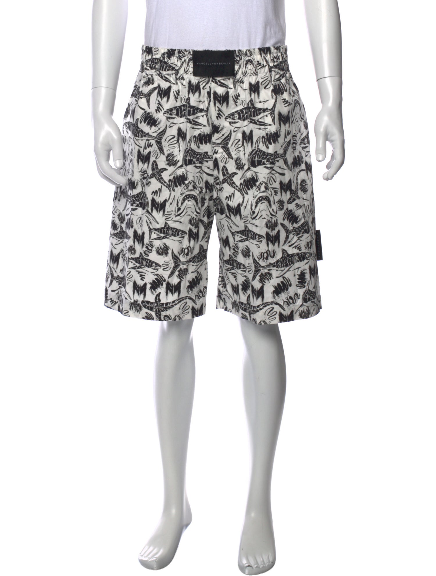 Marcell Von Berlin Graphic Print Shorts w/ Tags