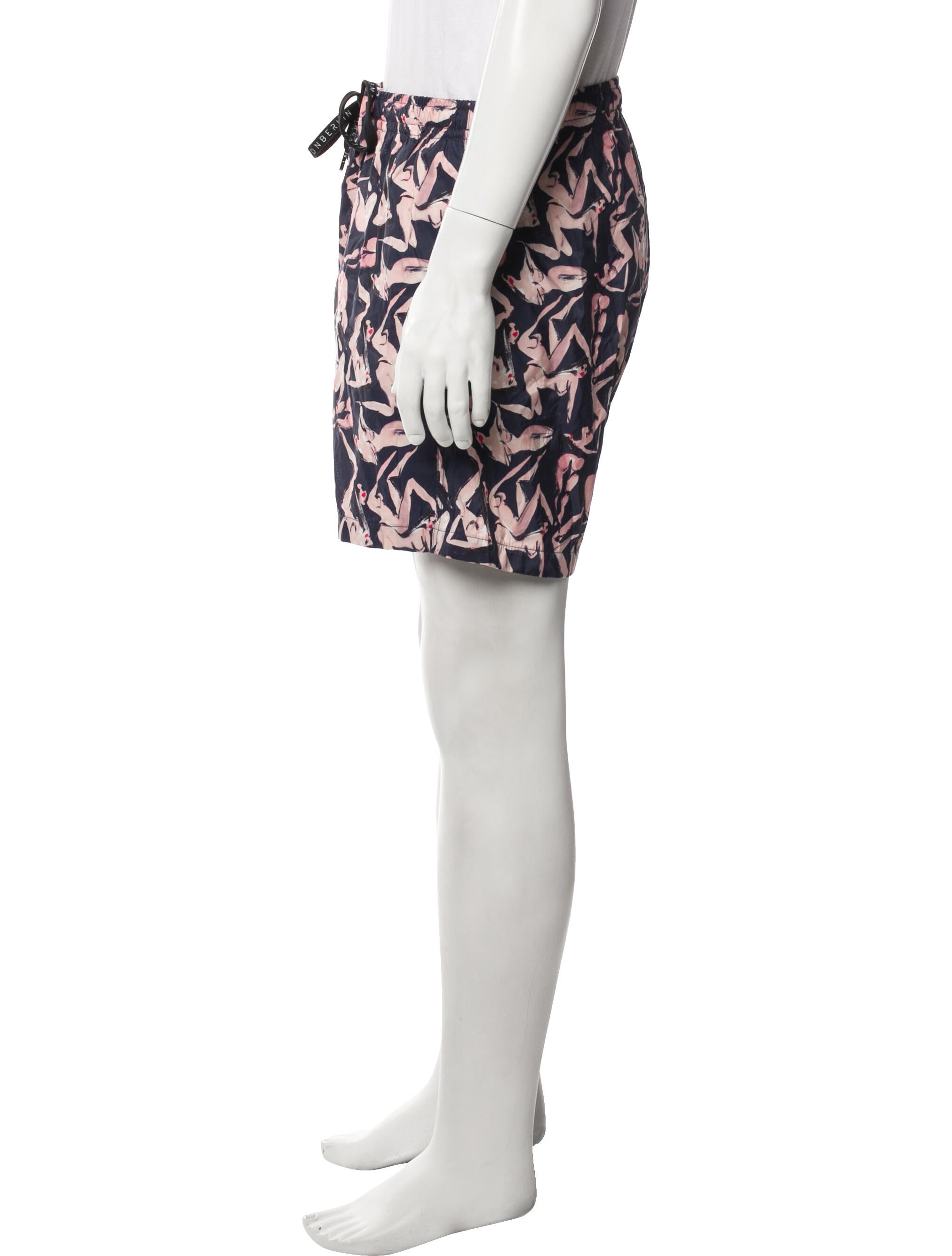 Marcell Von Berlin Printed Swim Trunks w/ Tags