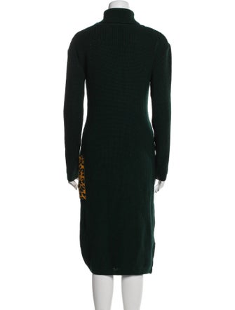 Marcell Von Berlin Virgin Wool Midi Length Dress