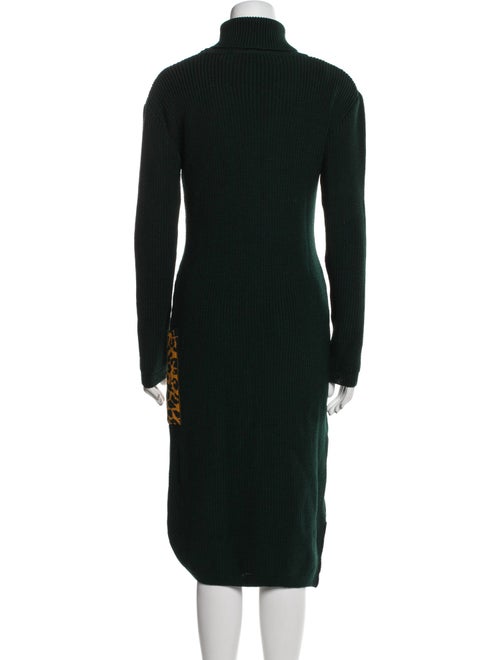Marcell Von Berlin Virgin Wool Midi Length Dress