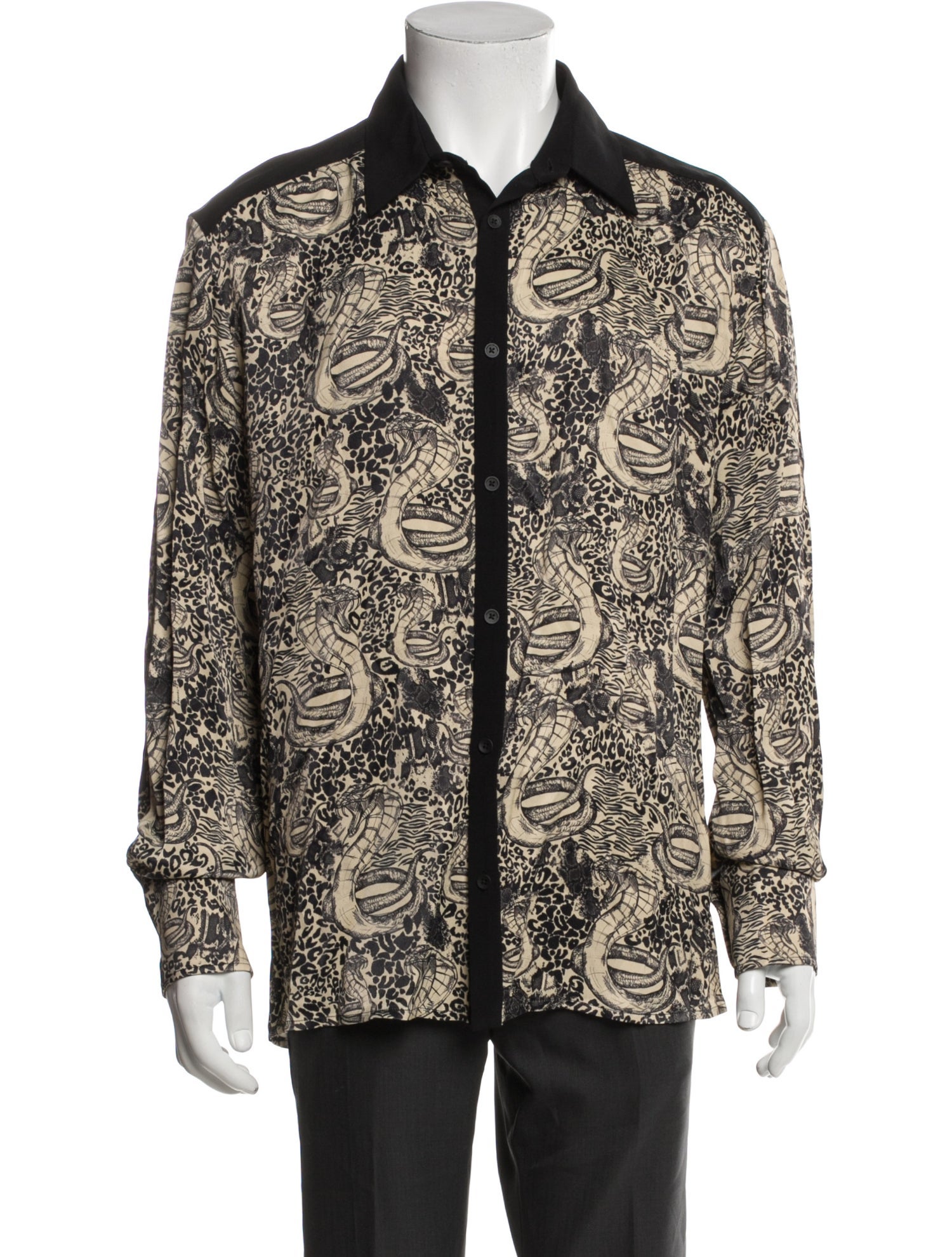Marcell Von Berlin Paisley Print Long Sleeve Shirt w/ Tags
