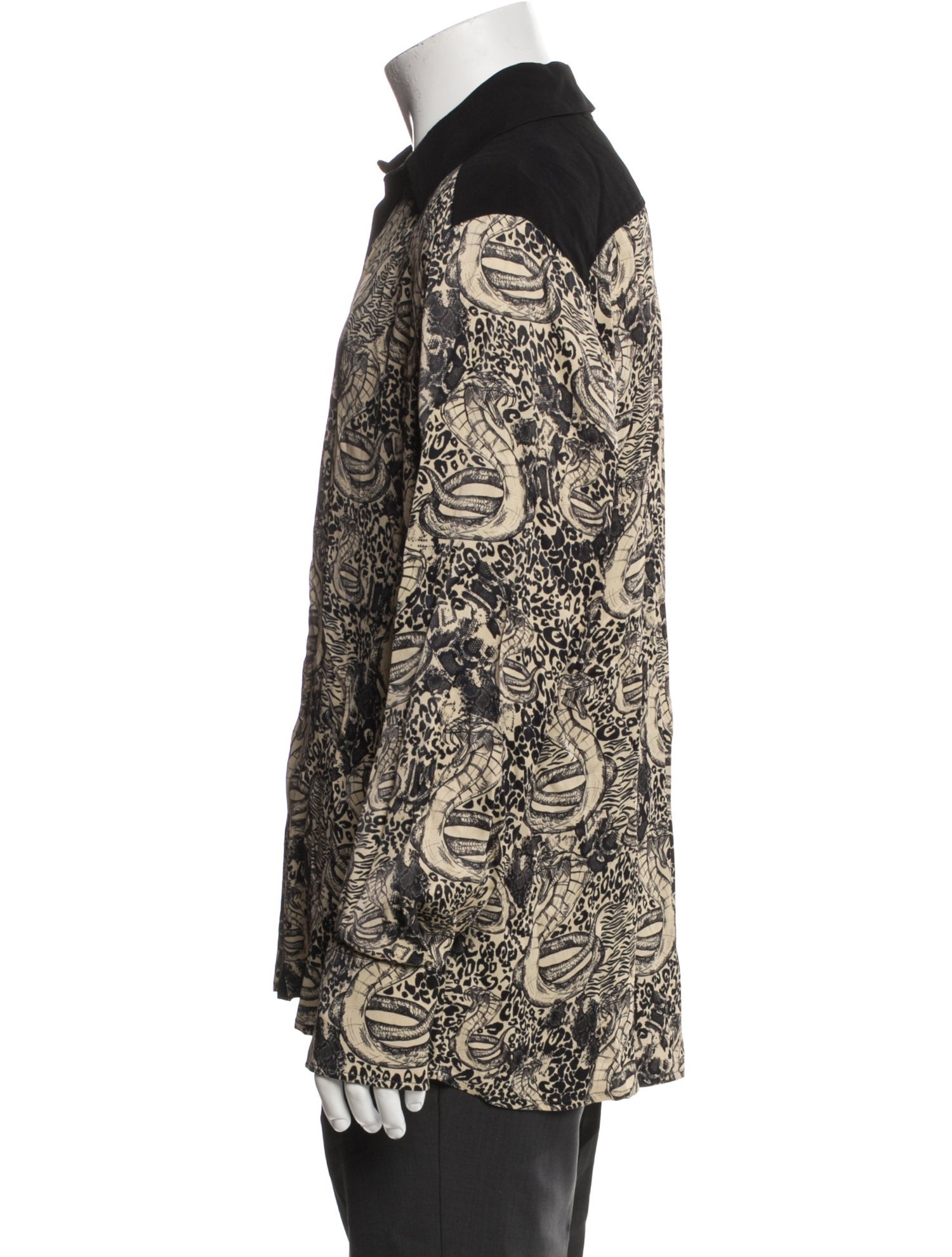 Marcell Von Berlin Paisley Print Long Sleeve Shirt w/ Tags