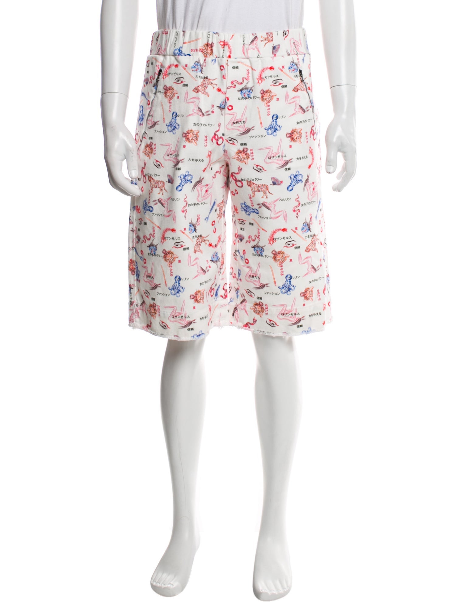 Marcell Von Berlin Printed Jogger Shorts w/ Tags