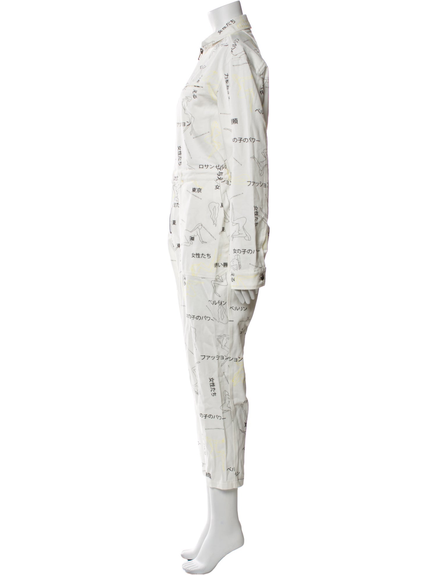 Marcell Von Berlin Printed Jumpsuit w/ Tags