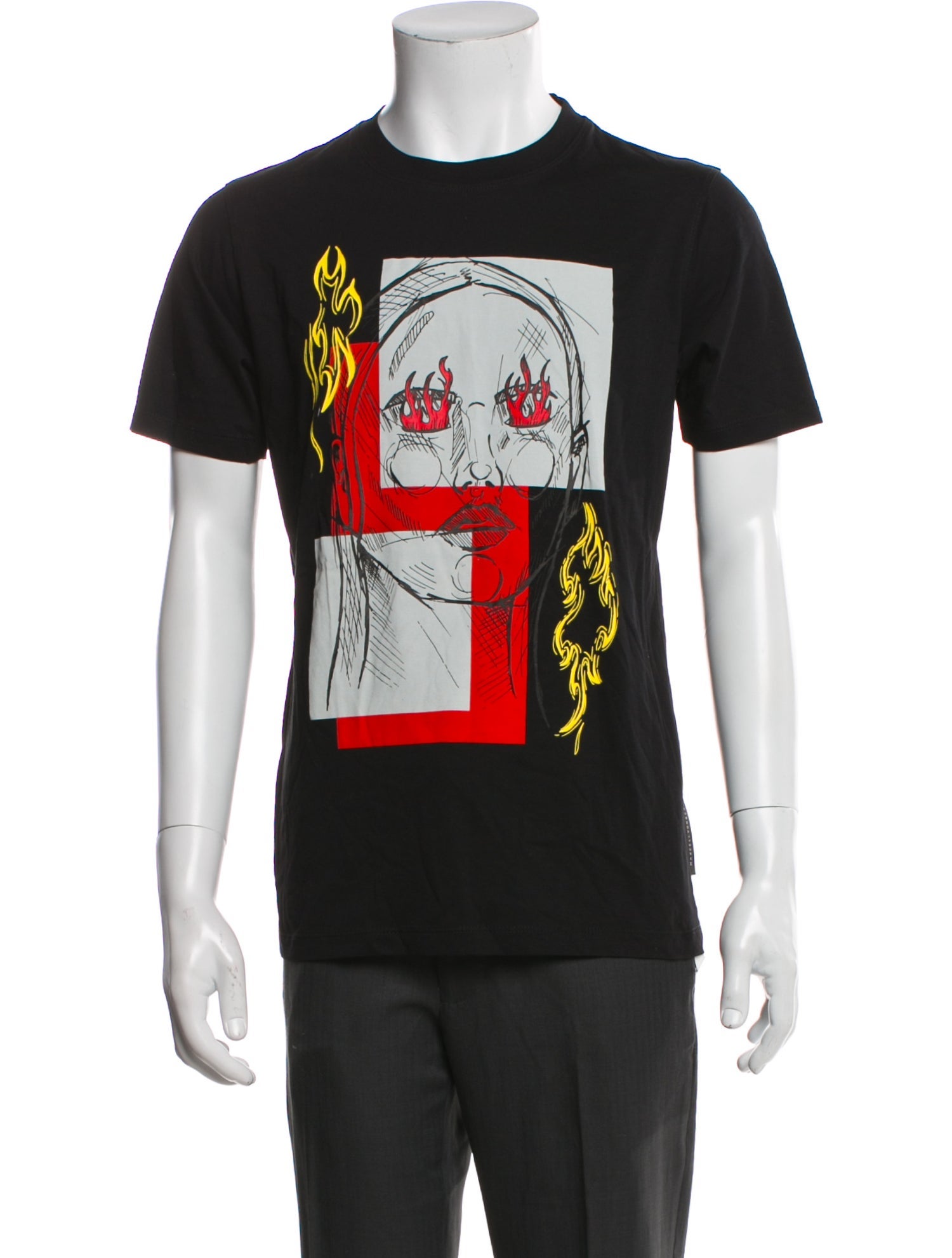 Marcell Von Berlin Graphic Print Crew Neck T-Shirt w/ Tags