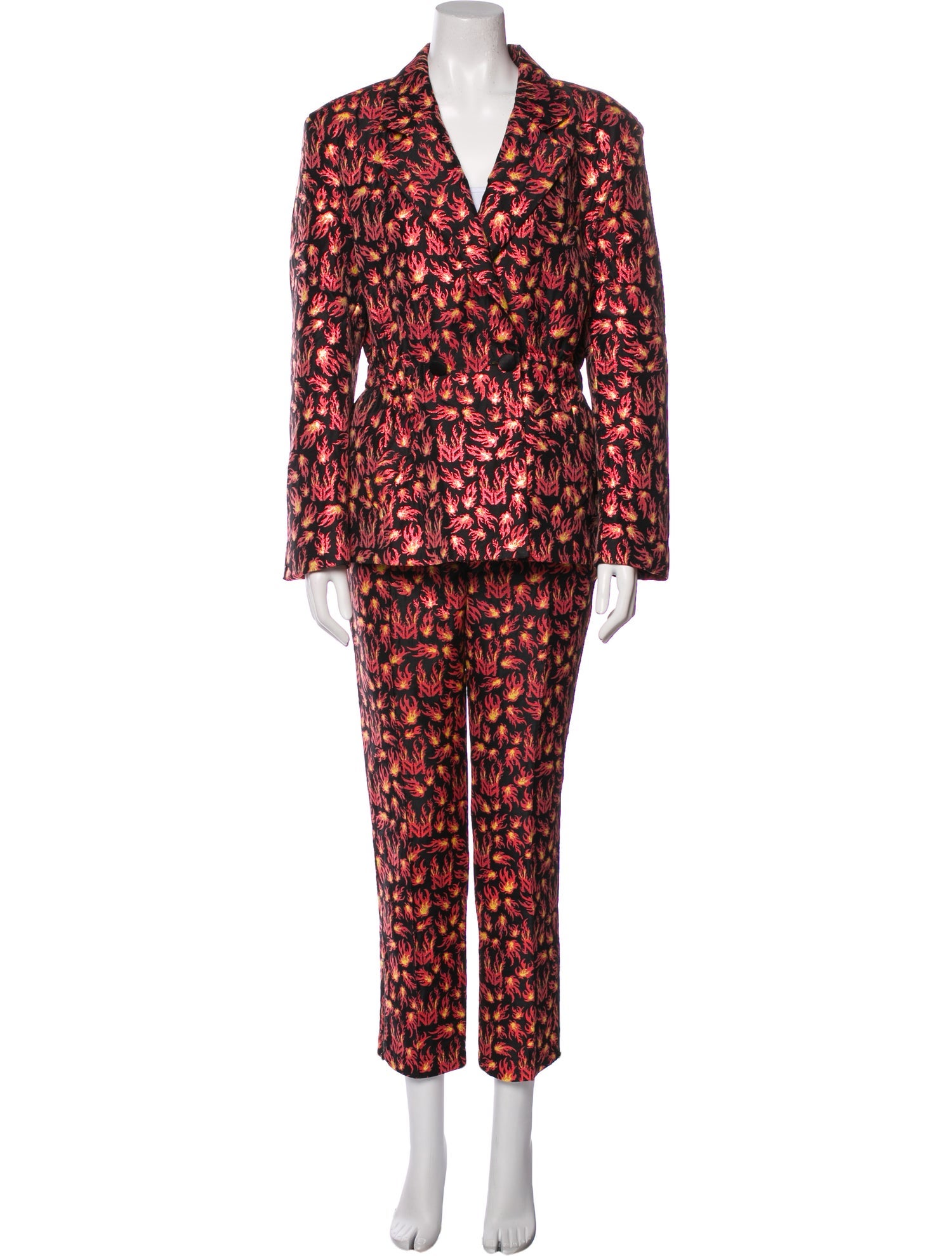 Marcell Von Berlin Printed Pant Set w/ Tags