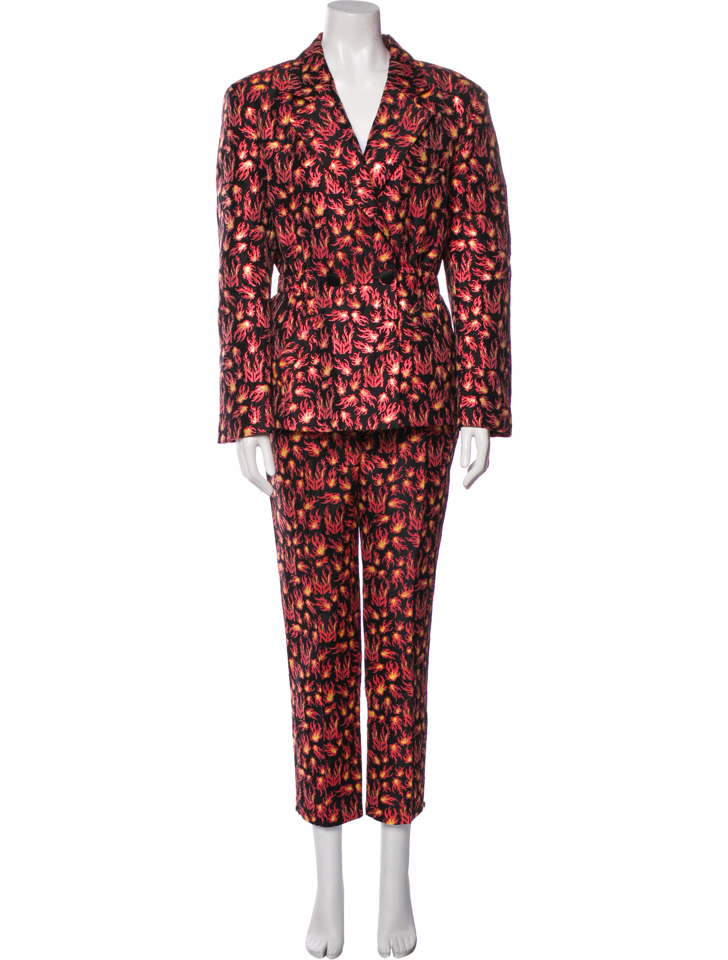 Marcell Von Berlin Printed Pant Set w/ Tags