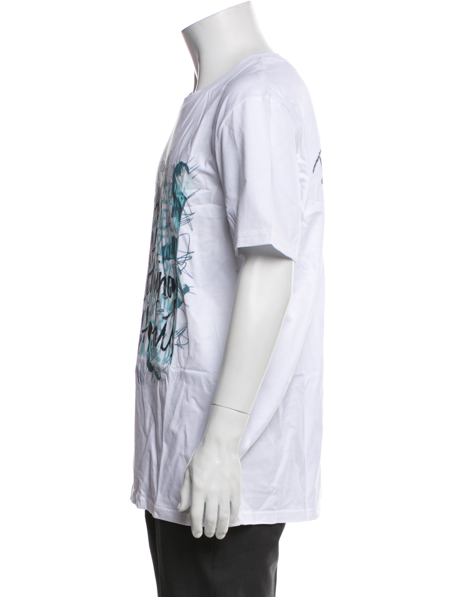 Marcell Von Berlin Graphic Print Crew Neck T-Shirt w/ Tags