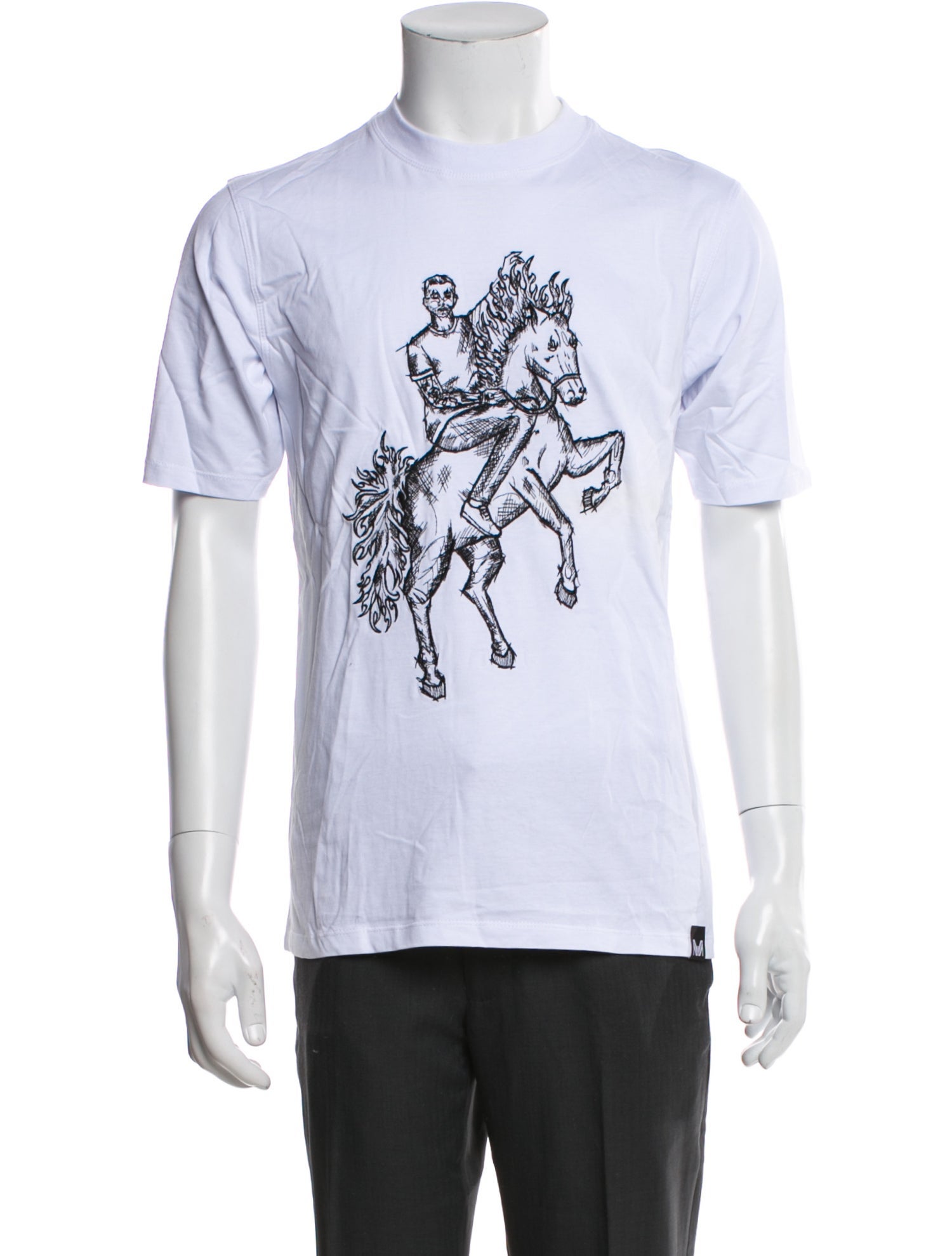 Marcell Von Berlin Graphic Print Crew Neck T-Shirt
