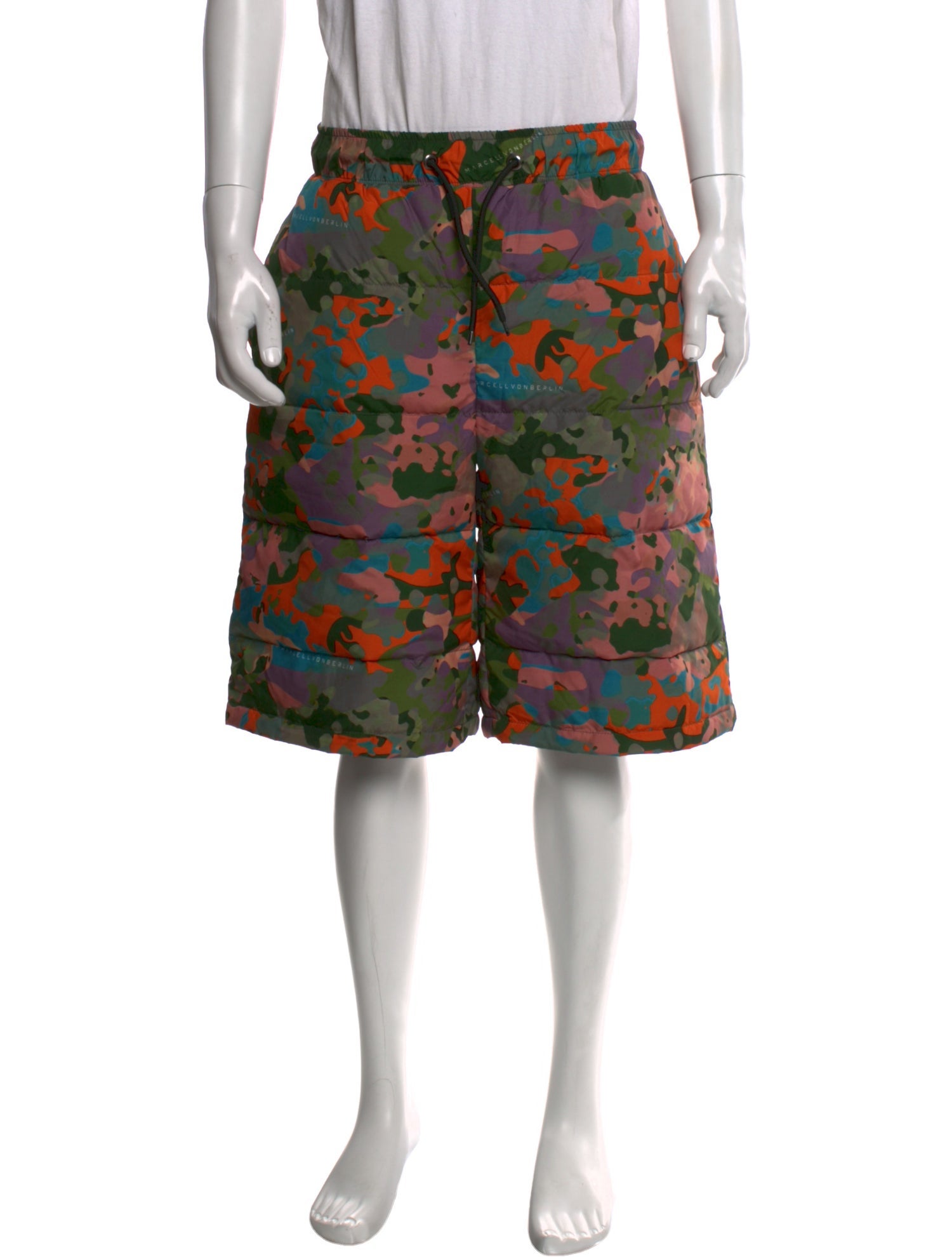 Marcell Von Berlin Printed Jogger Shorts w/ Tags