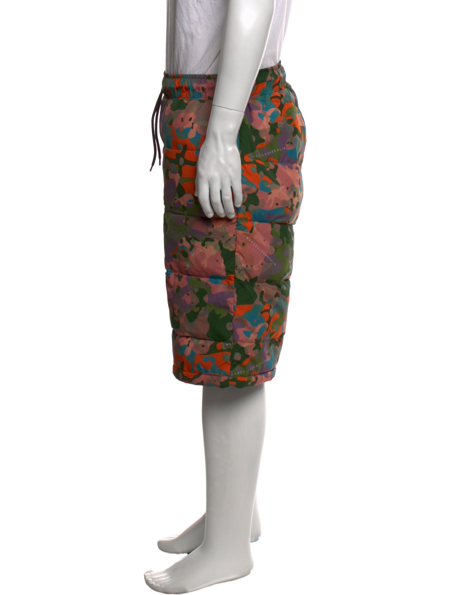 Marcell Von Berlin Printed Jogger Shorts w/ Tags