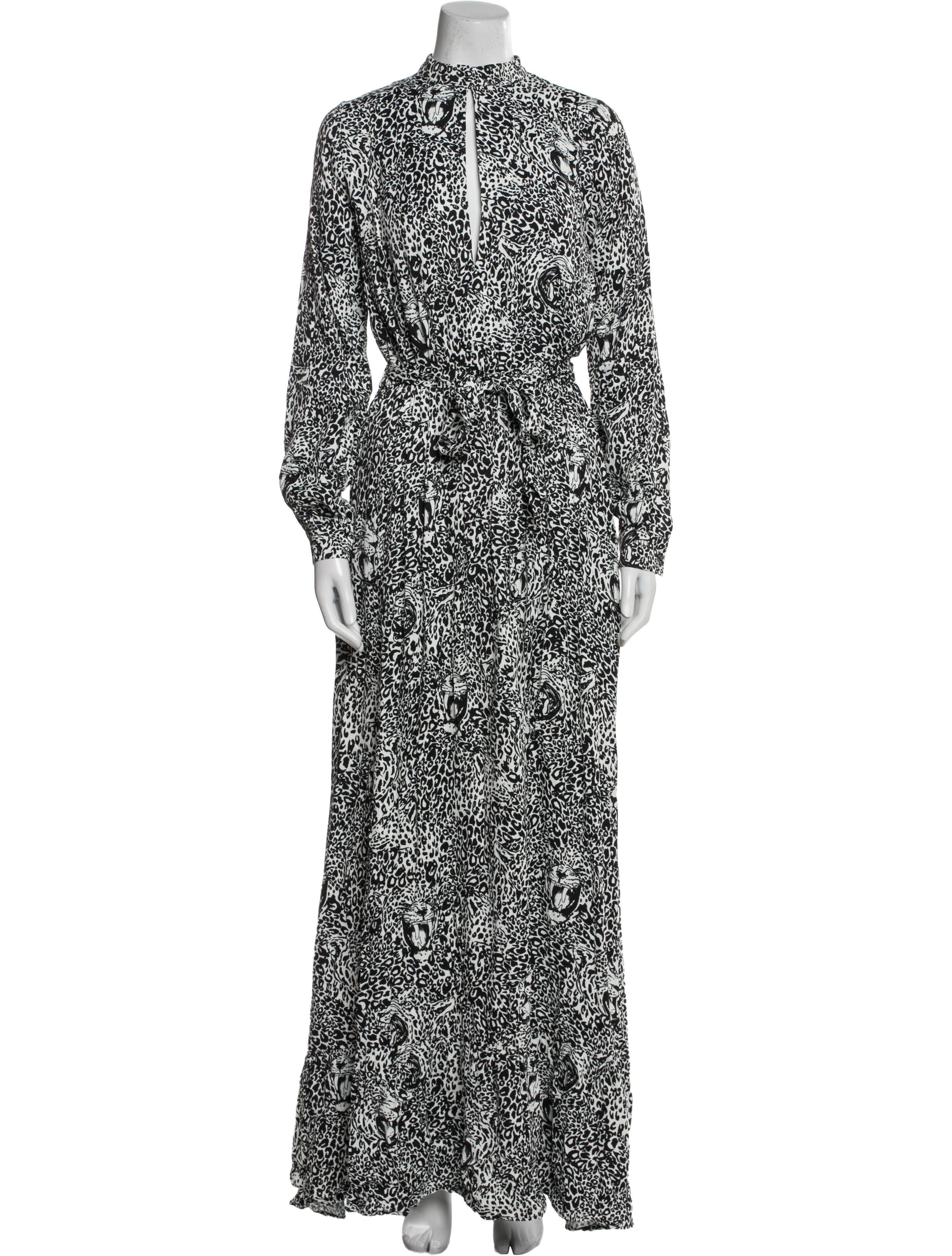 Marcell Von Berlin Printed Long Dress