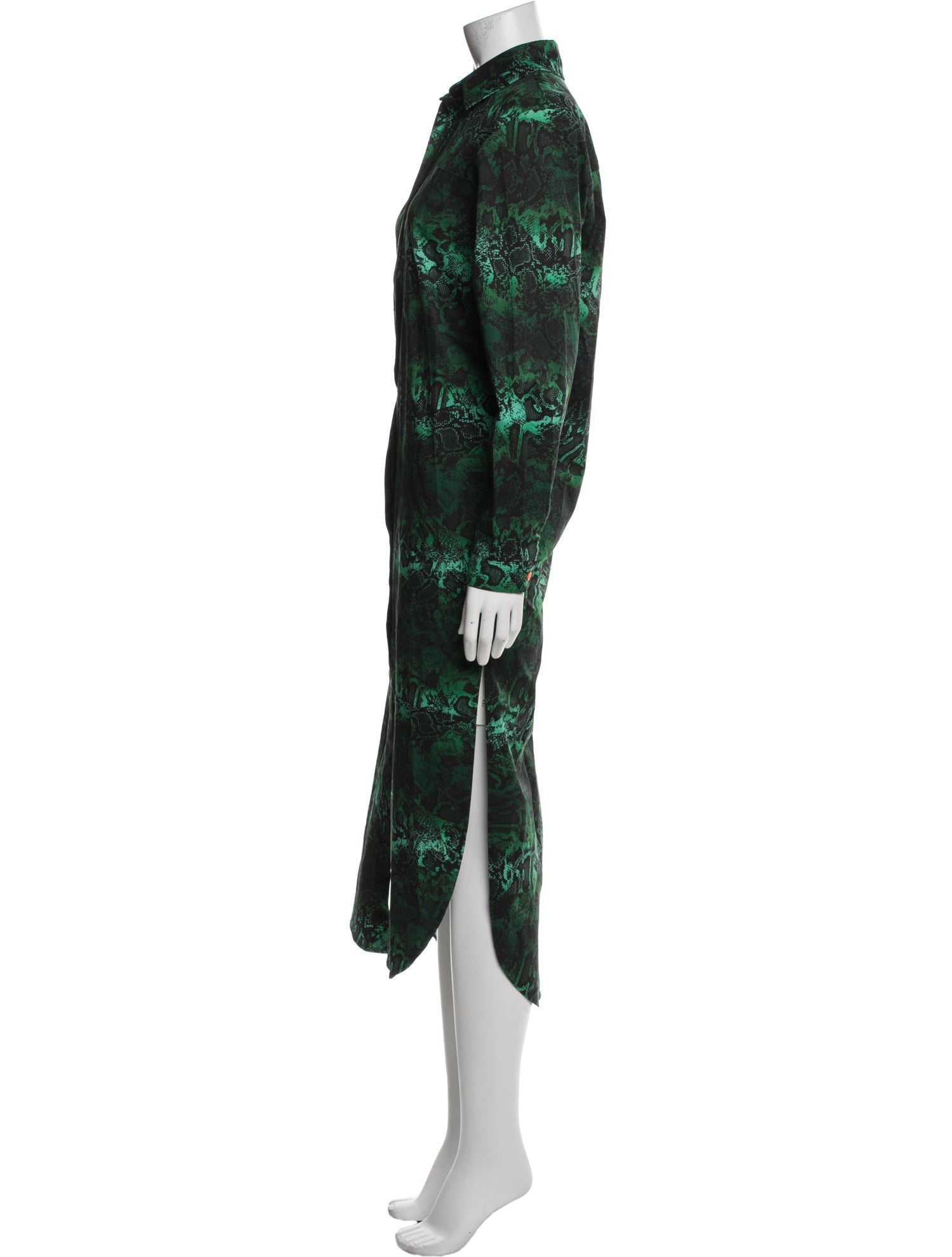 Marcell Von Berlin Printed Long Dress w/ Tags