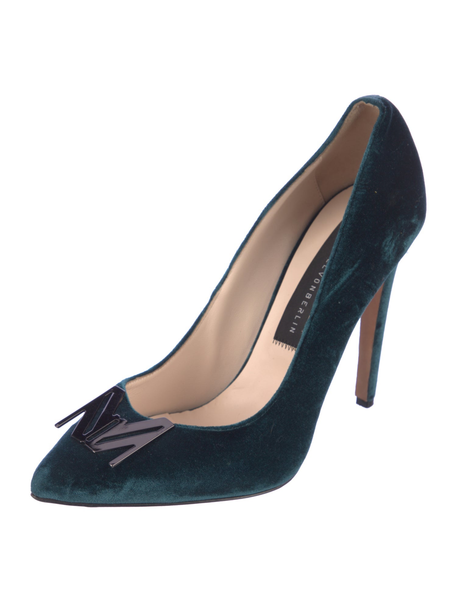 Marcell Von Berlin Velvet Pumps