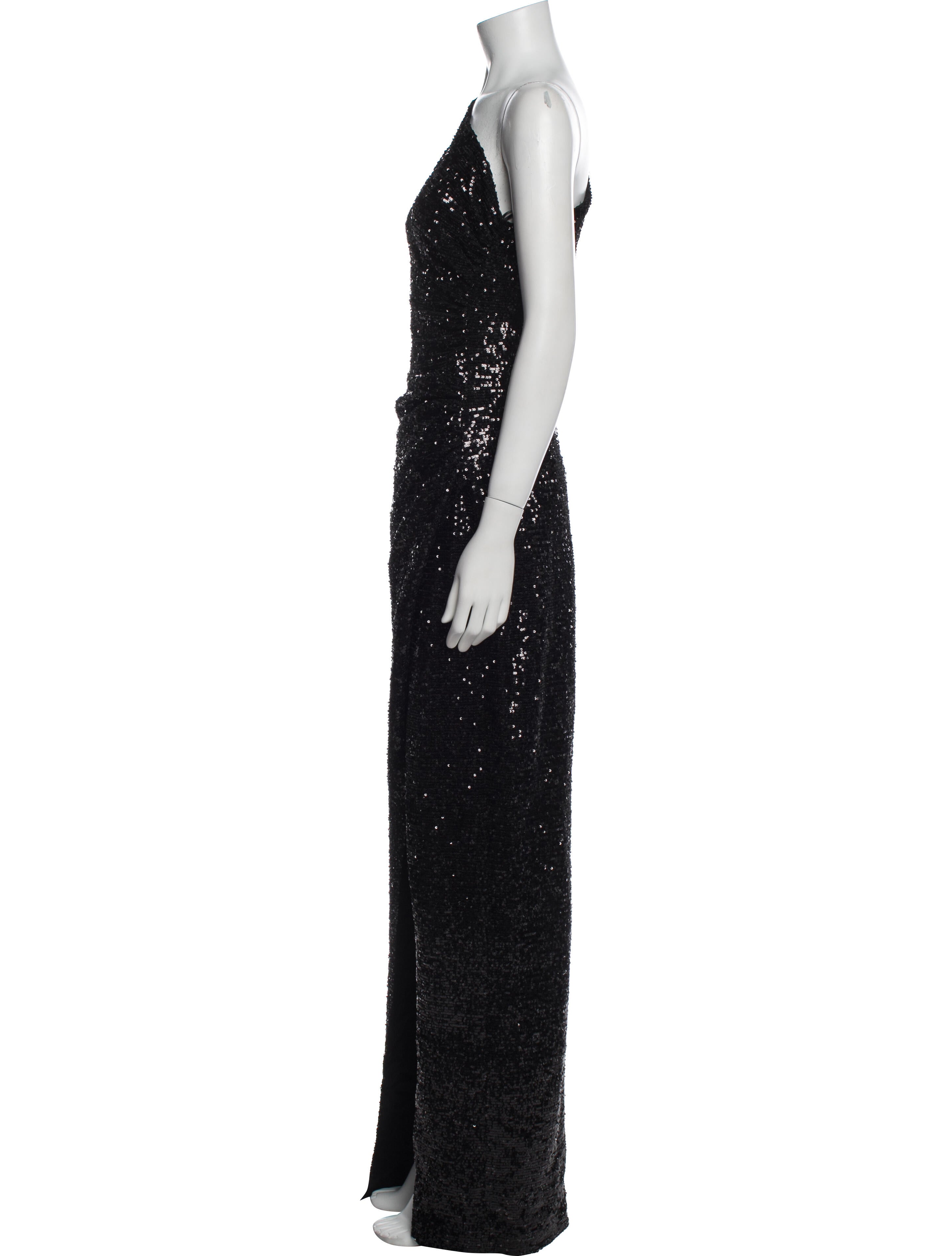 Marcell Von Berlin One-Shoulder Long Dress w/ Tags