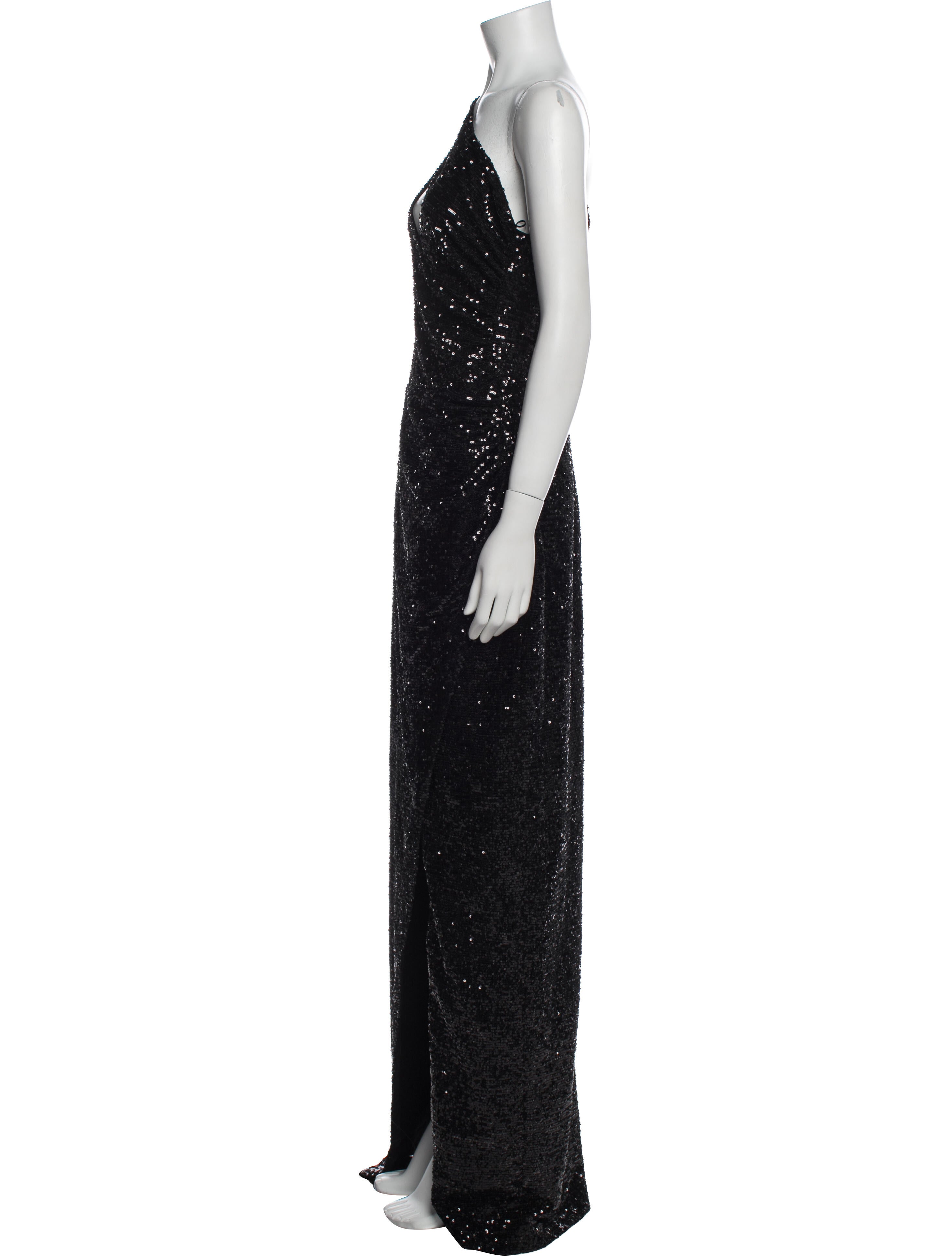 Marcell Von Berlin One-Shoulder Long Dress w/ Tags