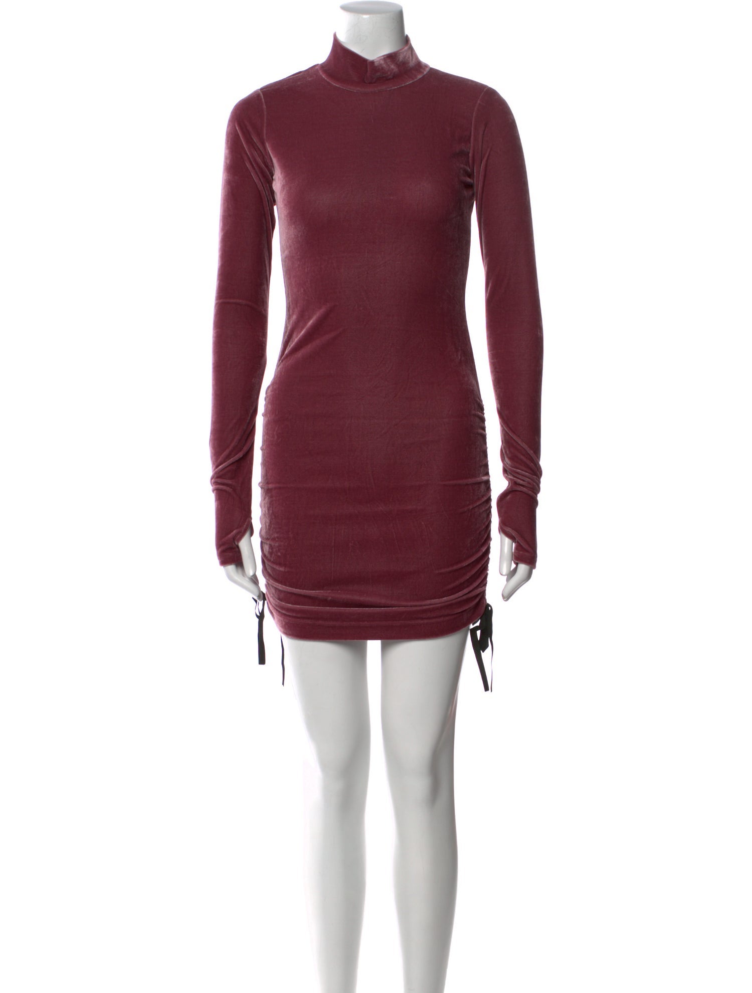 Marcell Von Berlin Mock Neck Mini Dress