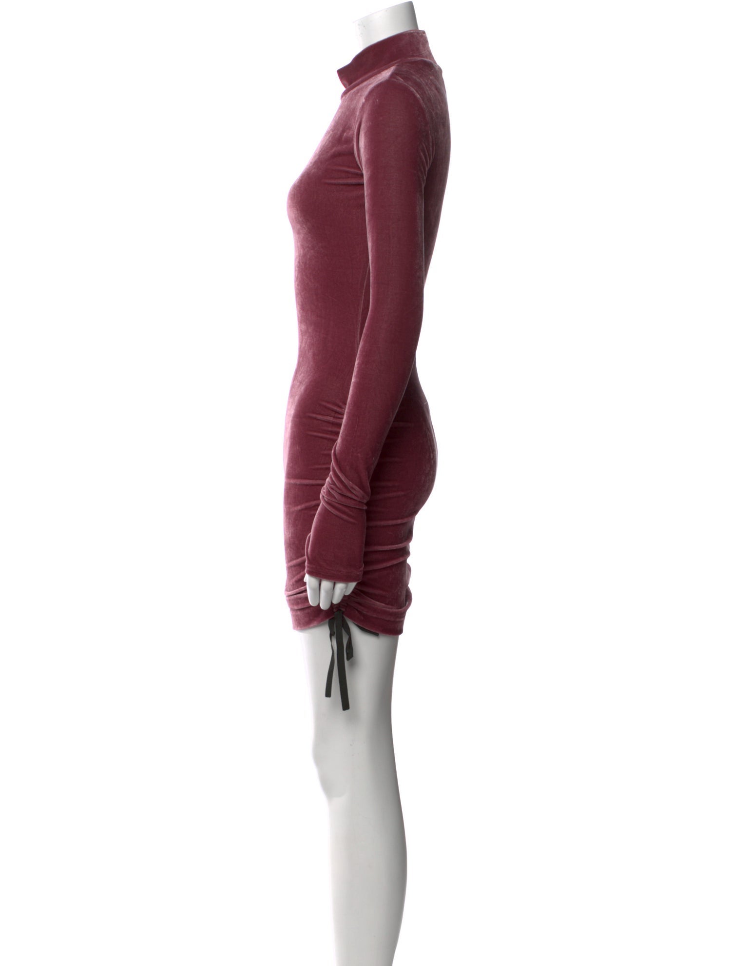 Marcell Von Berlin Mock Neck Mini Dress