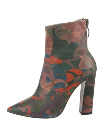 Marcell Von Berlin Leather Printed Boots