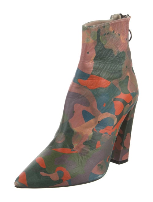 Marcell Von Berlin Leather Printed Boots