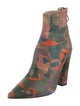 Marcell Von Berlin Leather Printed Boots