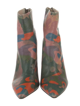 Marcell Von Berlin Leather Printed Boots