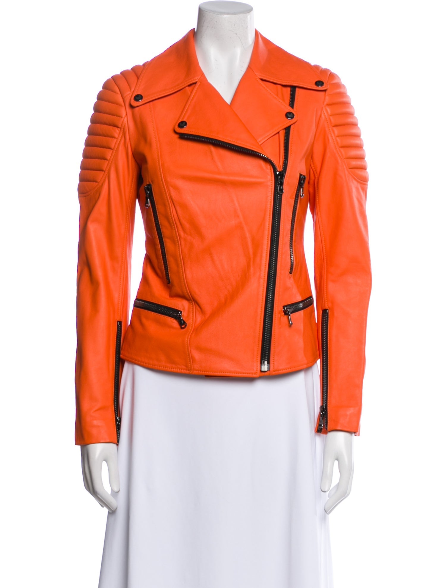 Marcell Von Berlin Leather Biker Jacket