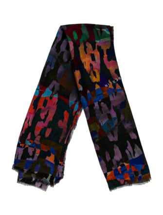 Marcell Von Berlin Cashmere Printed Scarf