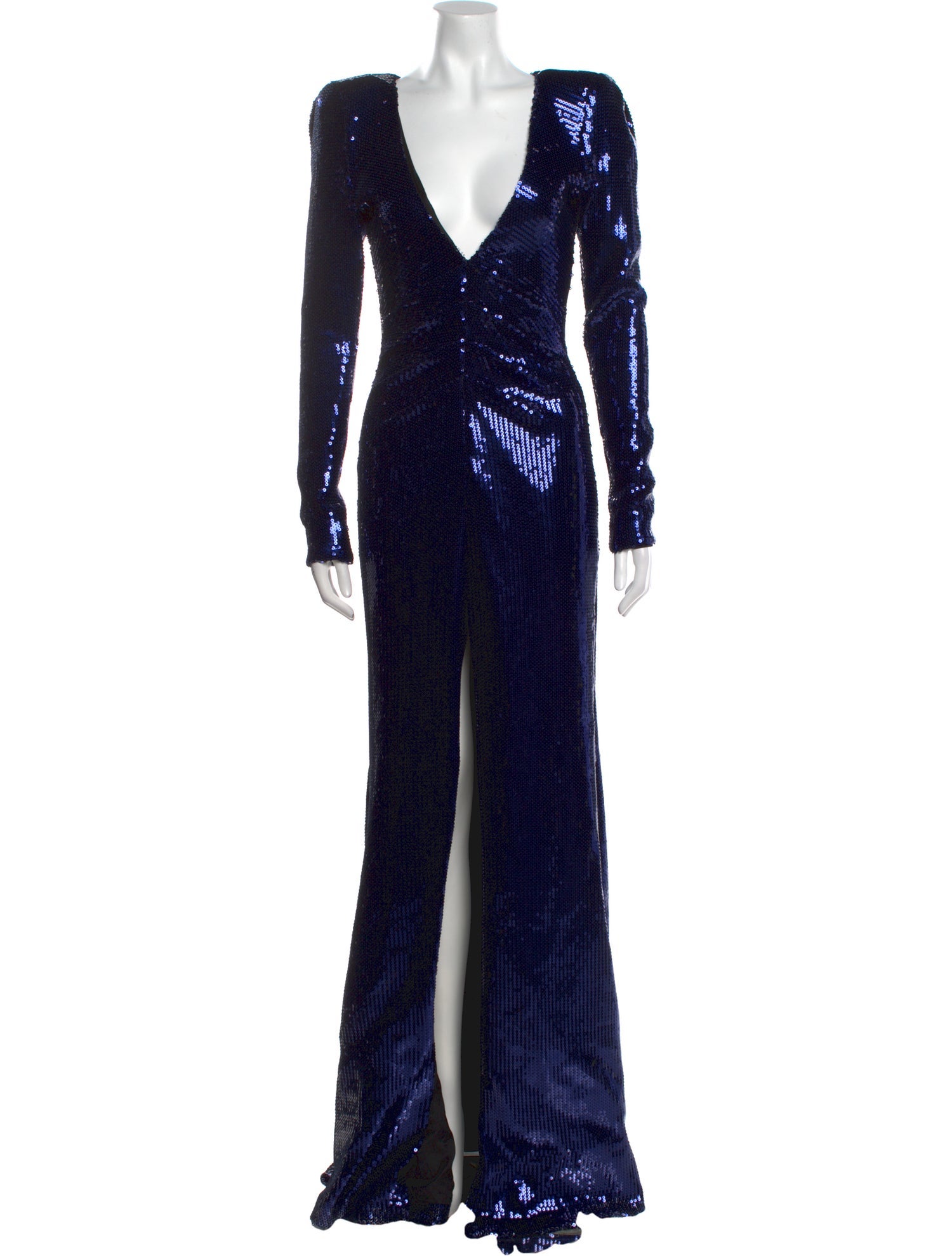 Marcell Von Berlin V-Neck Long Dress