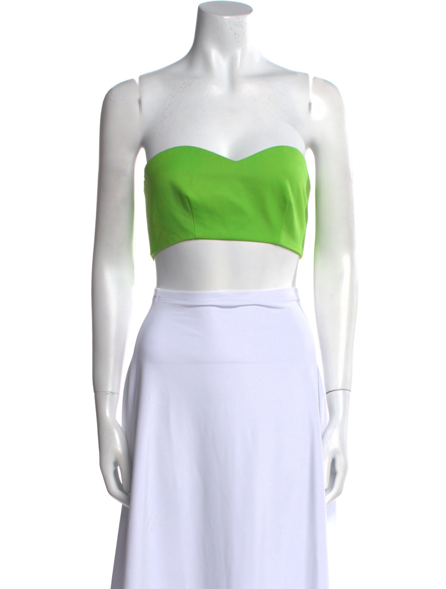 Marcell Von Berlin Strapless Crop Top