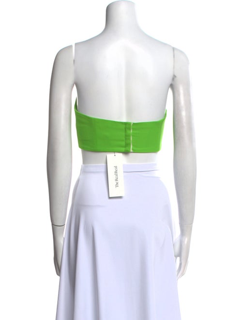 Marcell Von Berlin Strapless Crop Top