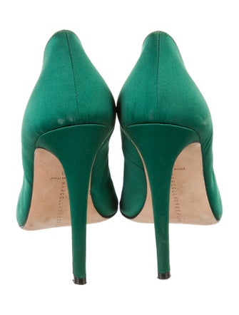 Marcell Von Berlin Velvet Colorblock Pattern Pumps