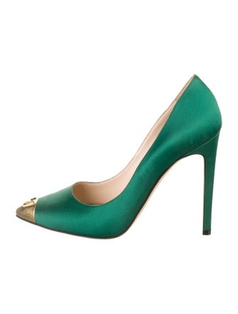 Marcell Von Berlin Satin Pumps