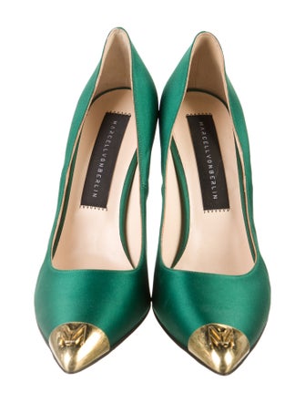 Marcell Von Berlin Satin Pumps