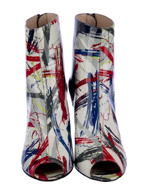 Marcell Von Berlin Leather Printed Lace-Up Boots