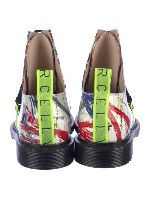 Marcell Von Berlin Patent Leather Printed Oxfords