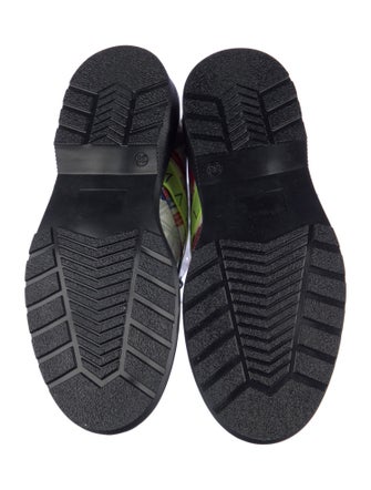 Marcell Von Berlin Patent Leather Printed Oxfords