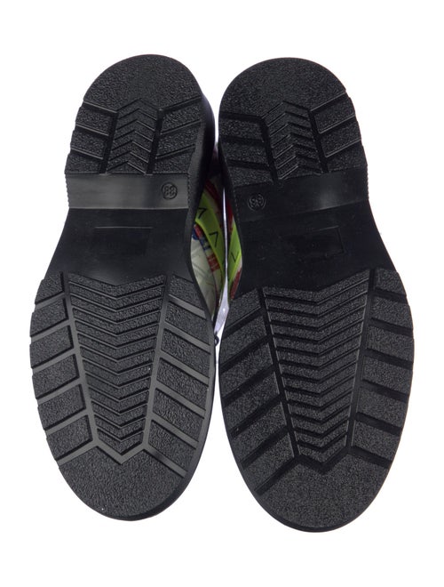 Marcell Von Berlin Patent Leather Printed Oxfords