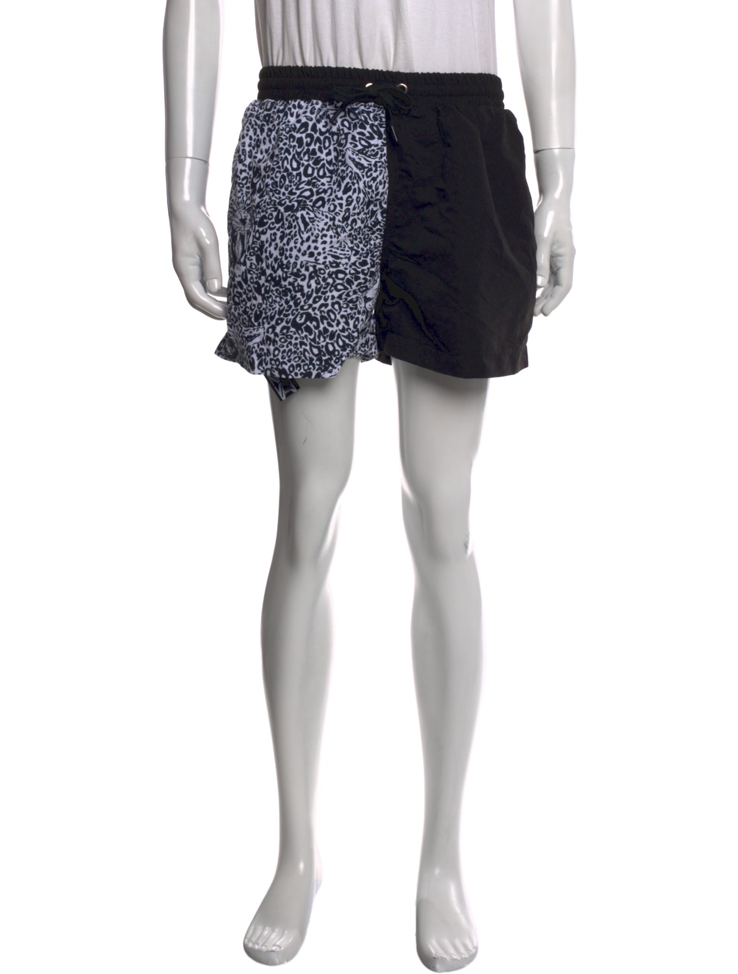 Marcell Von Berlin Animal Print Jogger Shorts w/ Tags