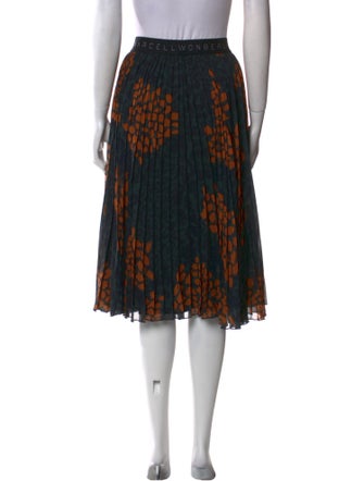 Marcell Von Berlin Printed Knee-Length Skirt