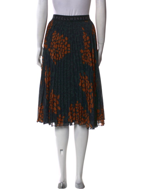 Marcell Von Berlin Printed Knee-Length Skirt