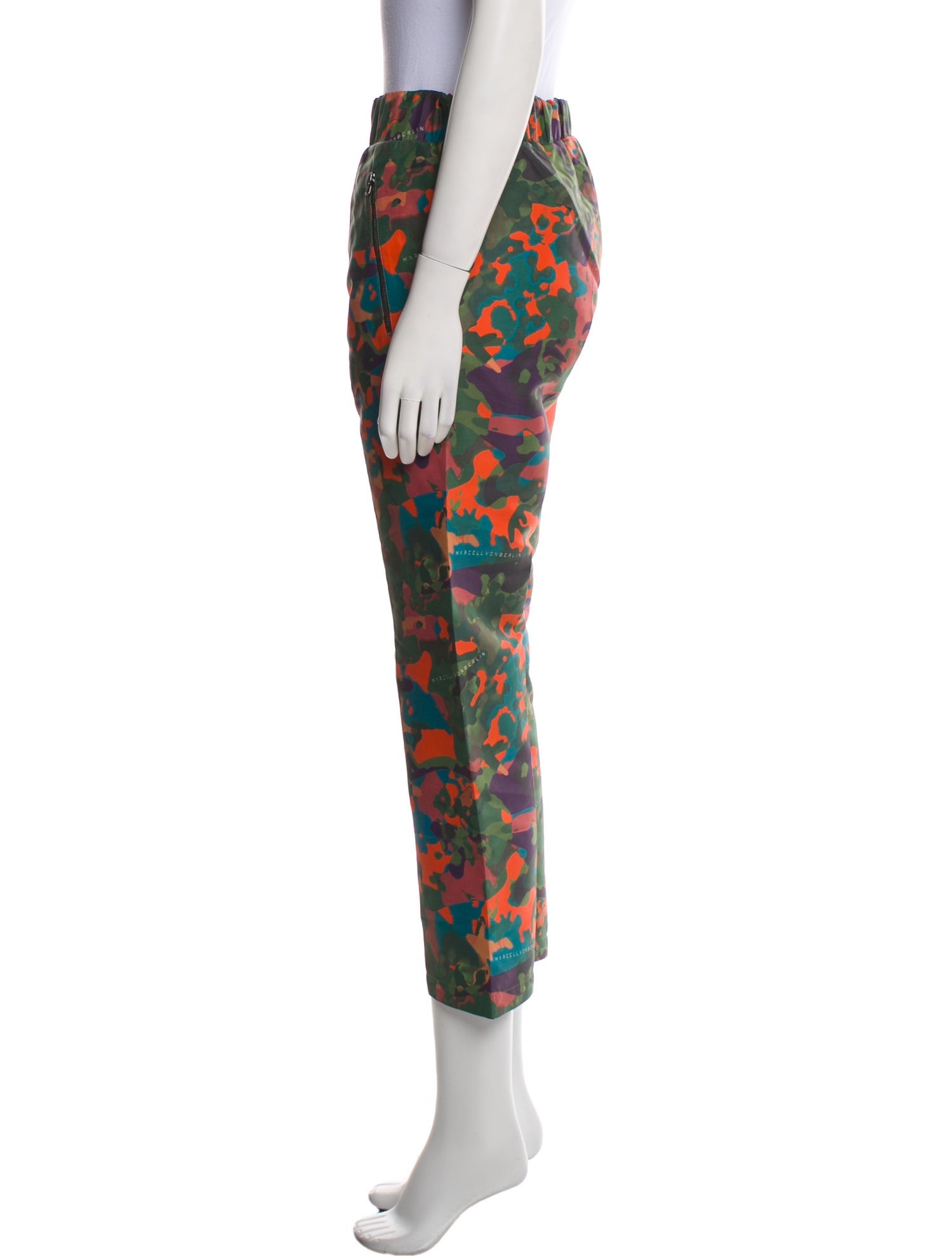 Marcell Von Berlin Printed Straight Leg Pants w/ Tags