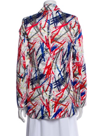 Marcell Von Berlin Printed Blazer