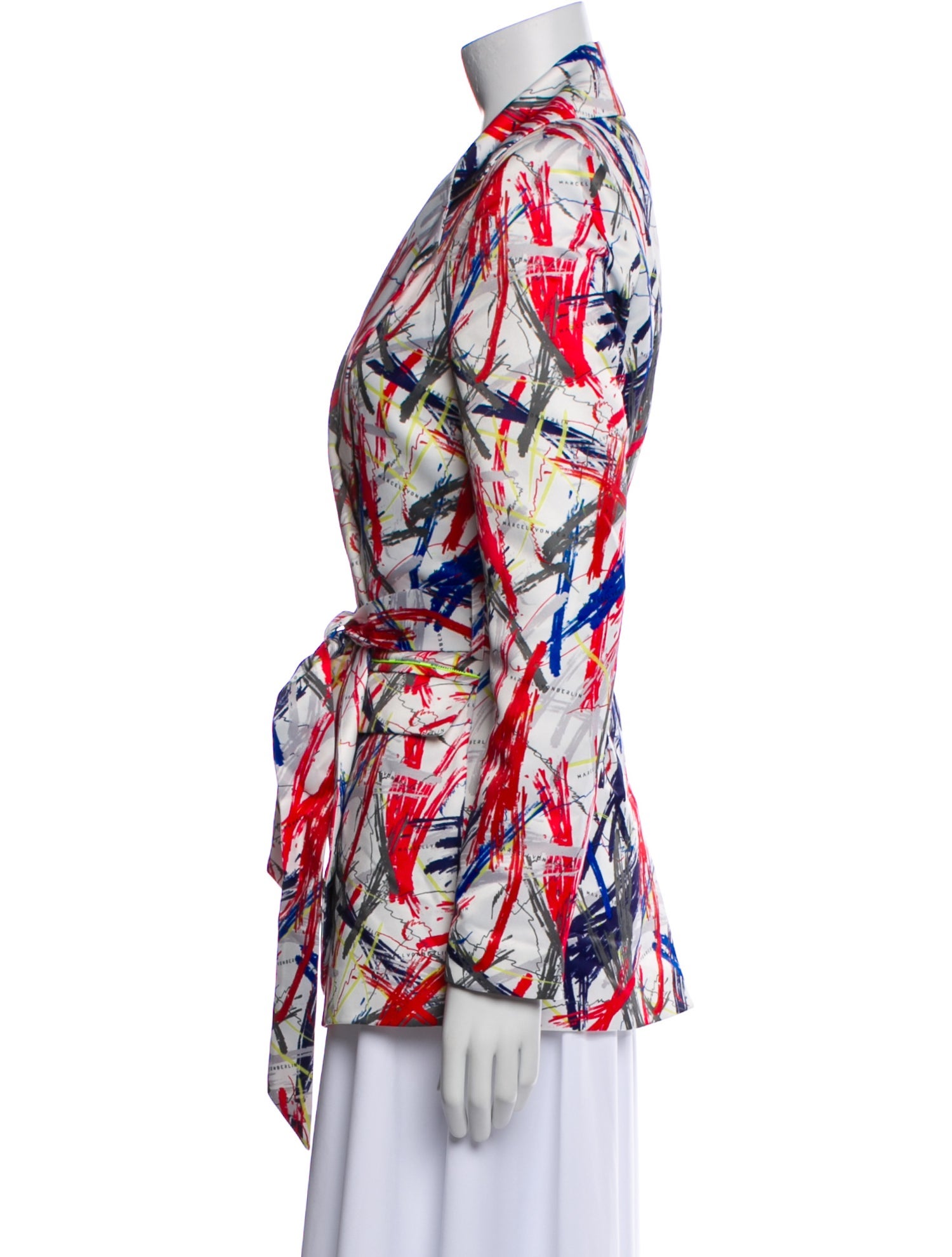 Marcell Von Berlin Printed Blazer w/ Tags