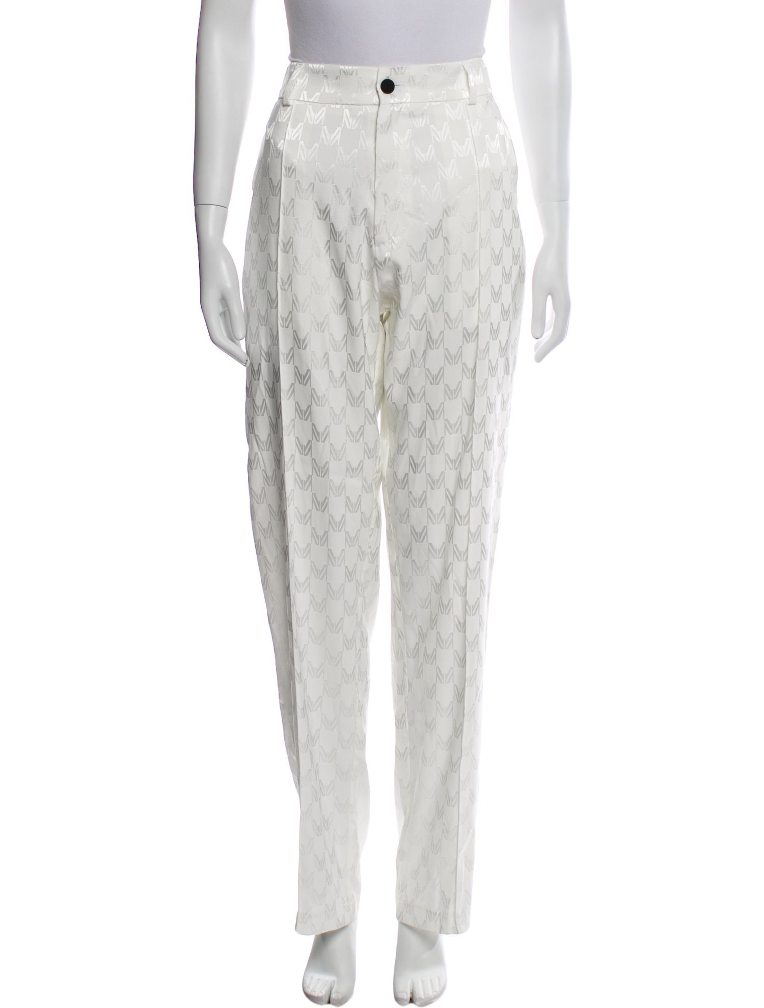Marcell Von Berlin Printed Straight Leg Pants