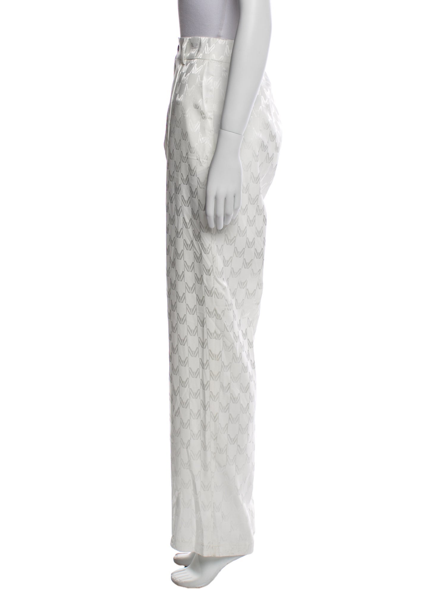 Marcell Von Berlin Printed Straight Leg Pants